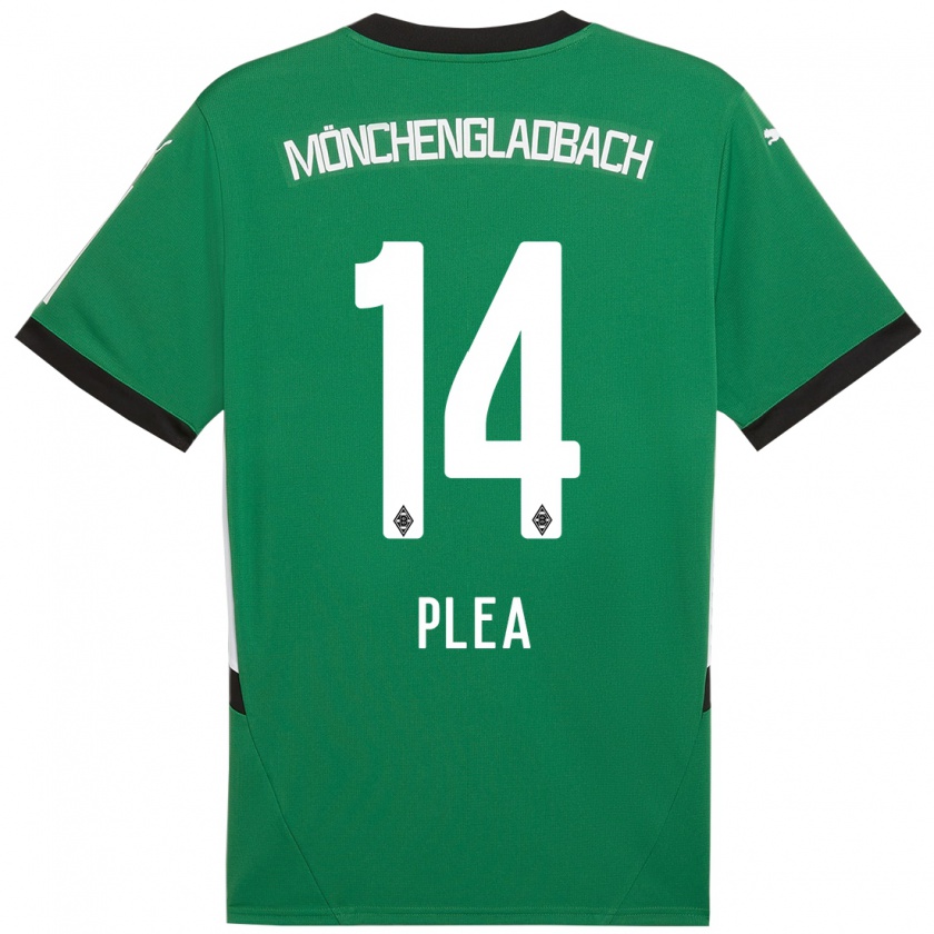 Kandiny Damen Alassane Plea #14 Grün Weiß Auswärtstrikot Trikot 2024/25 T-Shirt Österreich