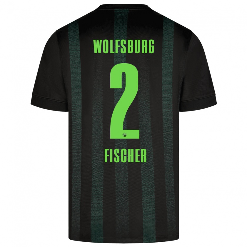 Kandiny Damen Kilian Fischer #2 Dunkelgrün Auswärtstrikot Trikot 2024/25 T-Shirt Österreich