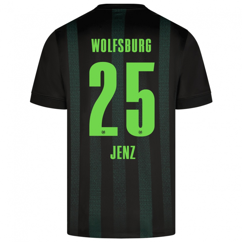 Kandiny Donna Maglia Moritz Jenz #25 Verde Scuro Kit Gara Away 2024/25 Maglietta