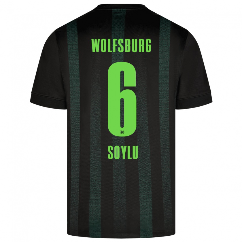 Kandiny Donna Maglia Darwin Soylu #6 Verde Scuro Kit Gara Away 2024/25 Maglietta