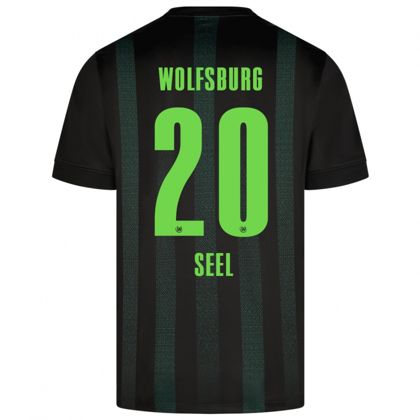 Kandiny Damen William Seel #20 Dunkelgrün Auswärtstrikot Trikot 2024/25 T-Shirt Österreich