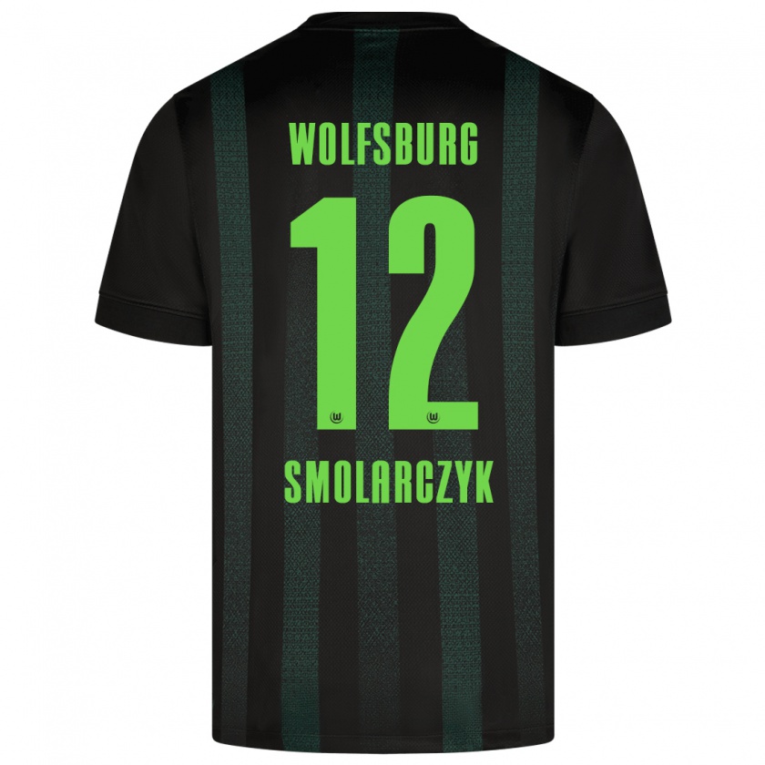 Kandiny Donna Maglia Nelly Smolarczyk #12 Verde Scuro Kit Gara Away 2024/25 Maglietta