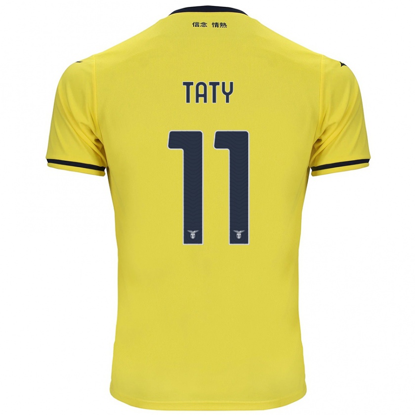 Kandiny Damen Taty Castellanos #11 Gelb Auswärtstrikot Trikot 2024/25 T-Shirt Österreich