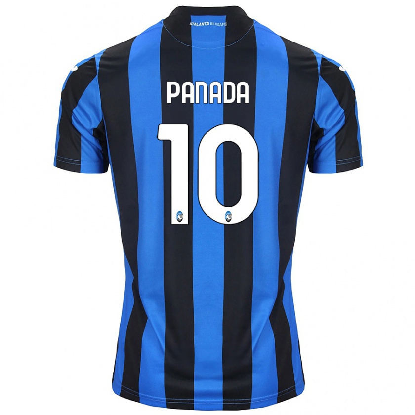 Kandiny Bambino Maglia Simone Panada #10 Blu Nero Kit Gara Home 2024/25 Maglietta