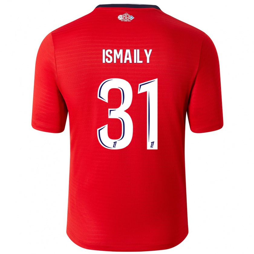 Kandiny Kinder Ismaily #31 Rot Weiß Heimtrikot Trikot 2024/25 T-Shirt Österreich