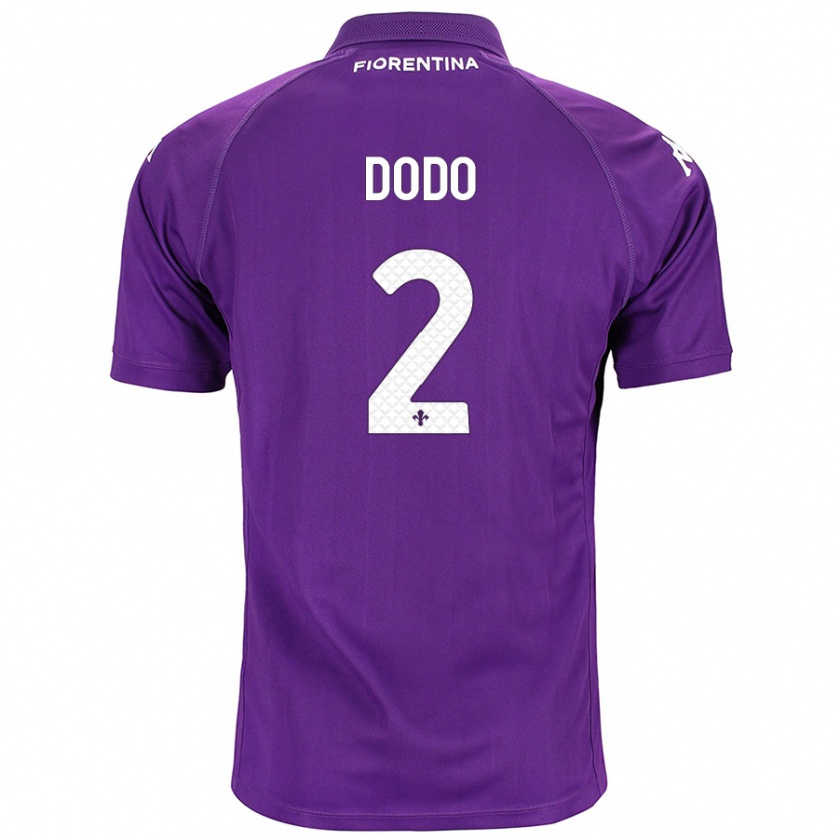 Kandiny Bambino Maglia Dodô #2 Viola Kit Gara Home 2024/25 Maglietta