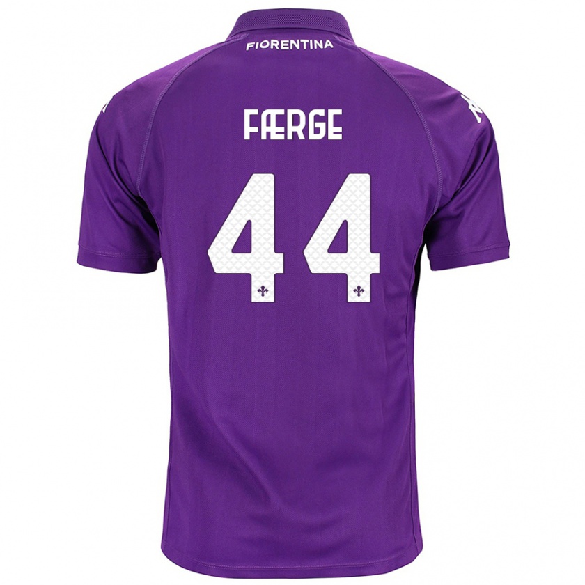 Kandiny Bambino Maglia Emma Færge #44 Viola Kit Gara Home 2024/25 Maglietta