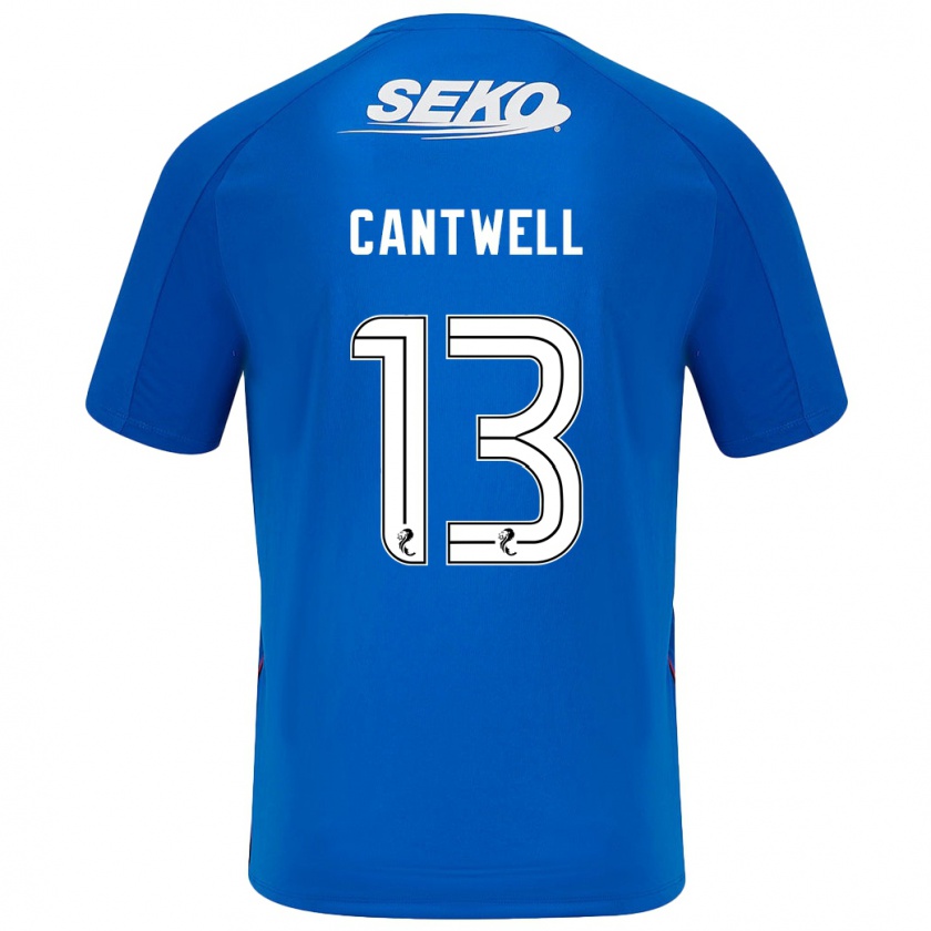 Kandiny Kinder Todd Cantwell #13 Dunkelblau Heimtrikot Trikot 2024/25 T-Shirt Österreich