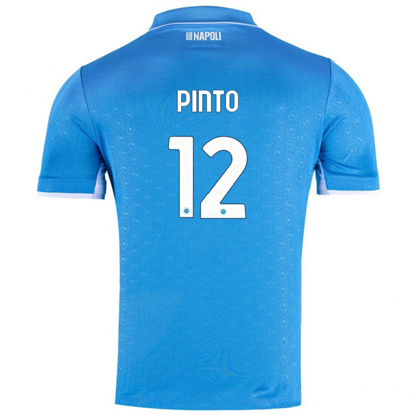 Kandiny Kinder Ciro Pinto #12 Himmelblau Heimtrikot Trikot 2024/25 T-Shirt Österreich