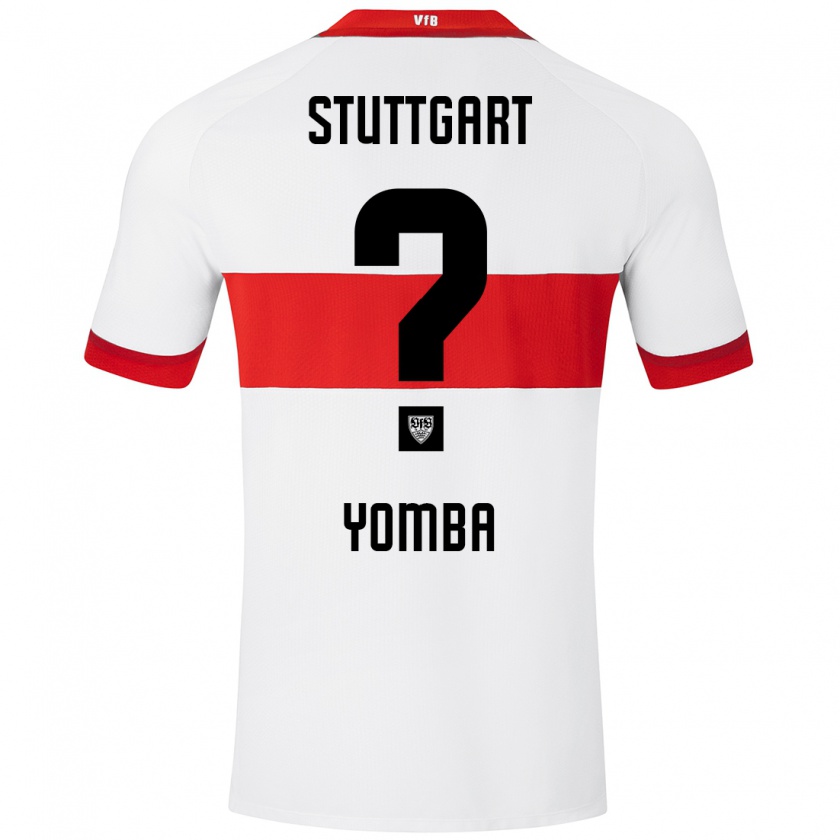 Kandiny Kinder Jeremy Noah Djeukui Yomba #0 Weiß Rot Heimtrikot Trikot 2024/25 T-Shirt Österreich