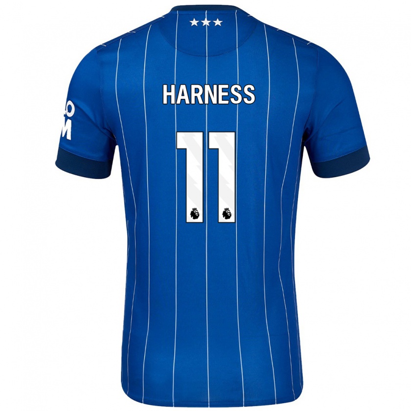 Kandiny Kinder Marcus Harness #11 Marineblau Heimtrikot Trikot 2024/25 T-Shirt Österreich