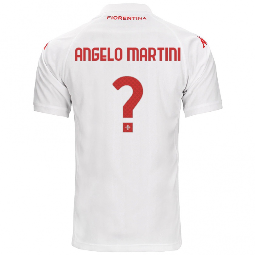 Kandiny Kinder Angelo Martini #0 Weiß Auswärtstrikot Trikot 2024/25 T-Shirt Österreich