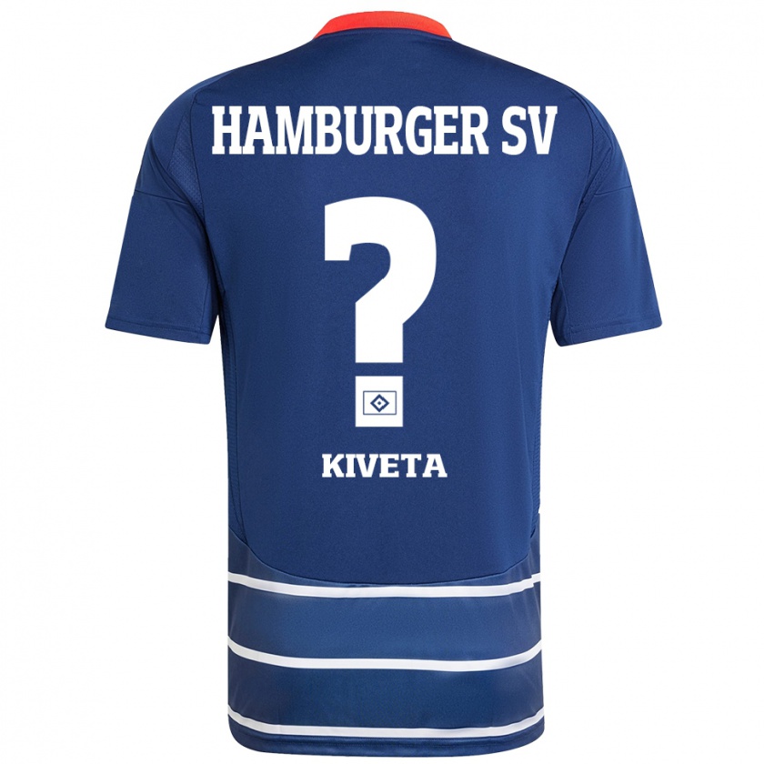 Kandiny Bambino Maglia Glory Kiveta #0 Blu Scuro Kit Gara Away 2024/25 Maglietta