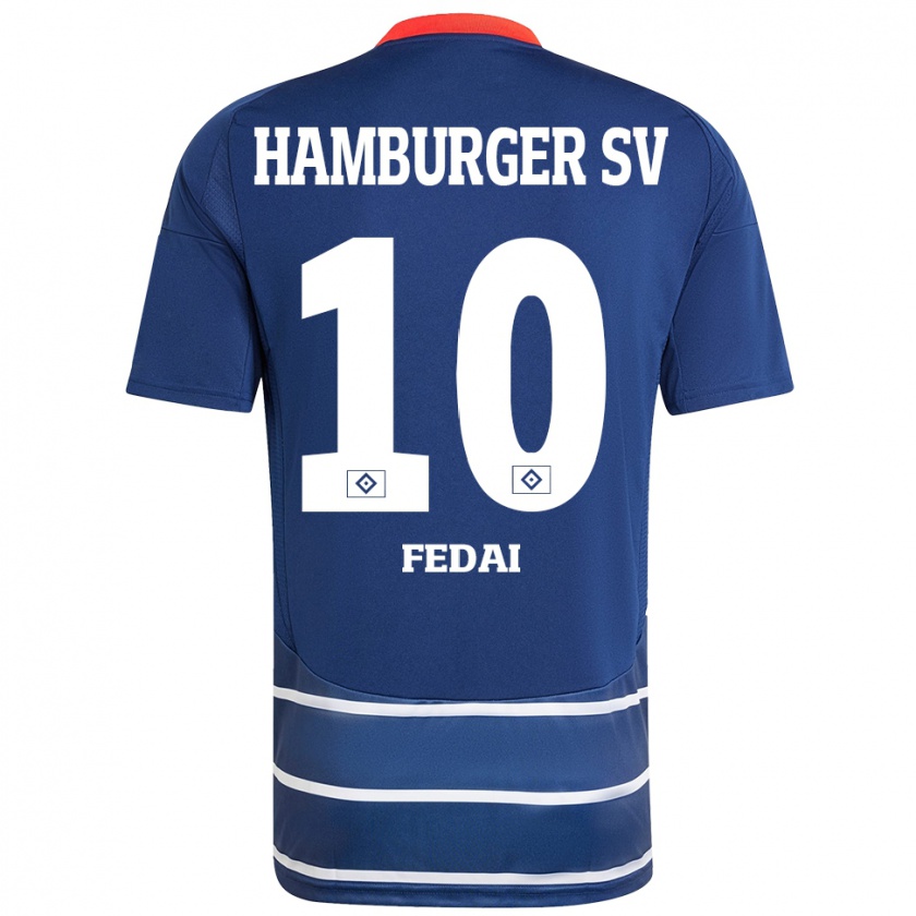 Kandiny Kinder Martin Fedai #10 Dunkelblau Auswärtstrikot Trikot 2024/25 T-Shirt Österreich