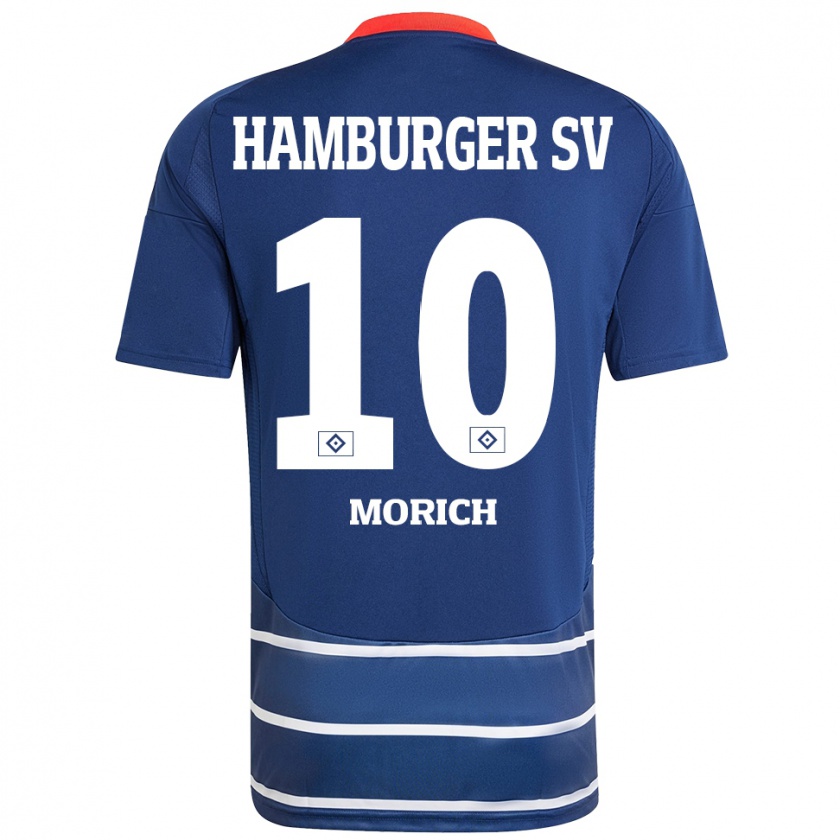 Kandiny Kinderen Carla Morich #10 Donkerblauw Uitshirt Uittenue 2024/25 T-Shirt