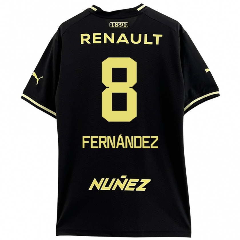 Kandiny Criança Camisola Leonardo Fernández #8 Amarelo Preto Alternativa 2024/25 Camisa Brasil