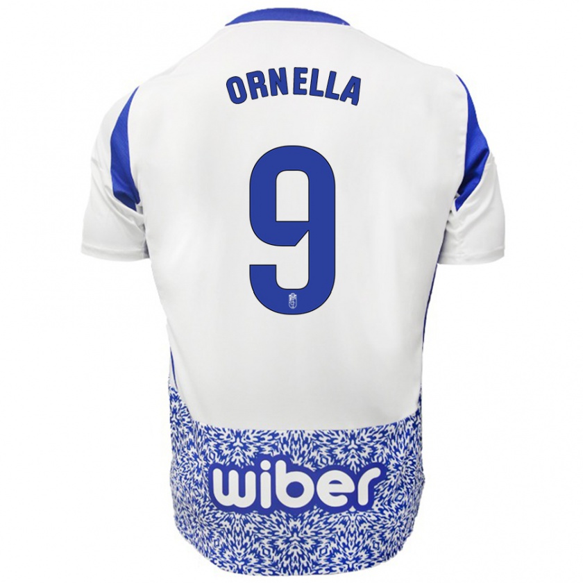 Kandiny Kinder Ornella #9 Weiß Blau Auswärtstrikot Trikot 2024/25 T-Shirt Österreich