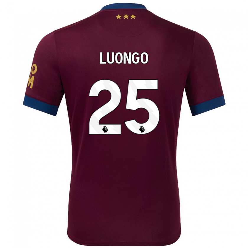 Kandiny Kinderen Massimo Luongo #25 Bruin Uitshirt Uittenue 2024/25 T-Shirt