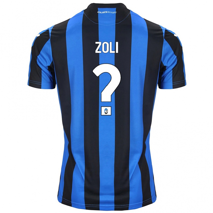 Kandiny Herren Jacopo Zoli #0 Blau Schwarz Heimtrikot Trikot 2024/25 T-Shirt Österreich