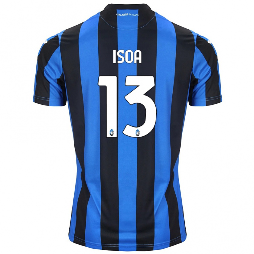 Kandiny Herren Isaac Isoa #13 Blau Schwarz Heimtrikot Trikot 2024/25 T-Shirt Österreich