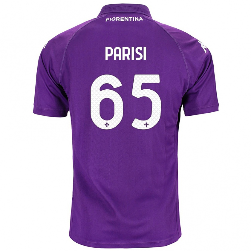 Kandiny Heren Fabiano Parisi #65 Paars Thuisshirt Thuistenue 2024/25 T-Shirt