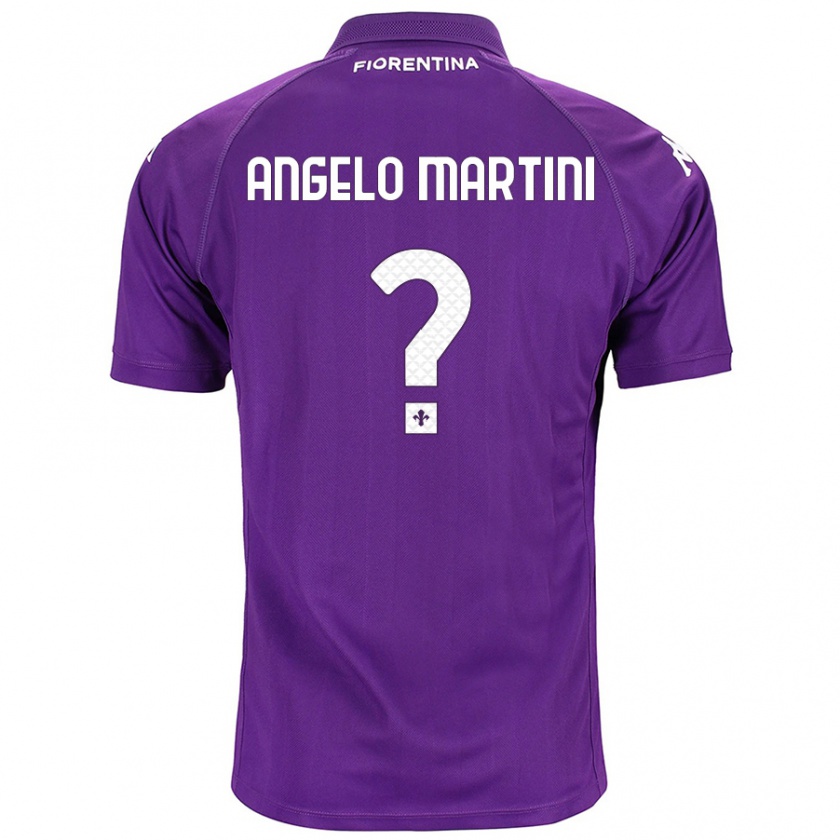 Kandiny Herren Angelo Martini #0 Violett Heimtrikot Trikot 2024/25 T-Shirt Österreich