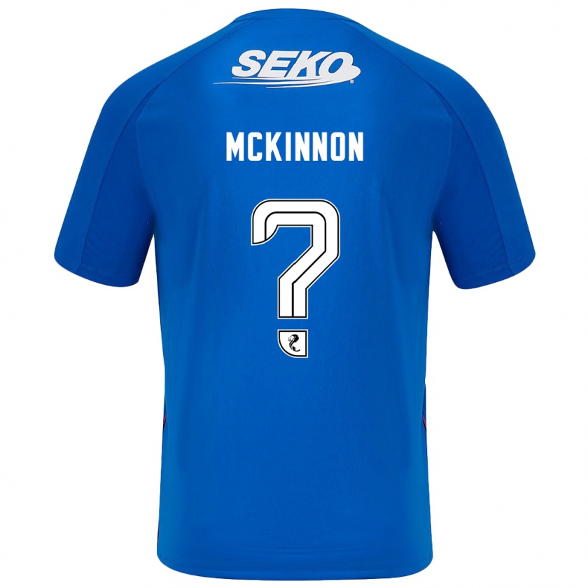 Kandiny Hombre Camiseta Cole Mckinnon #0 Azul Oscuro 1ª Equipación 2024/25 La Camisa México