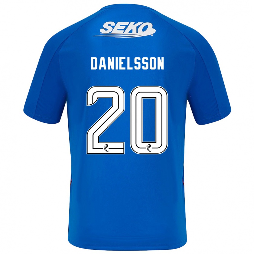 Kandiny Heren Jenny Julia Danielsson #20 Donkerblauw Thuisshirt Thuistenue 2024/25 T-Shirt