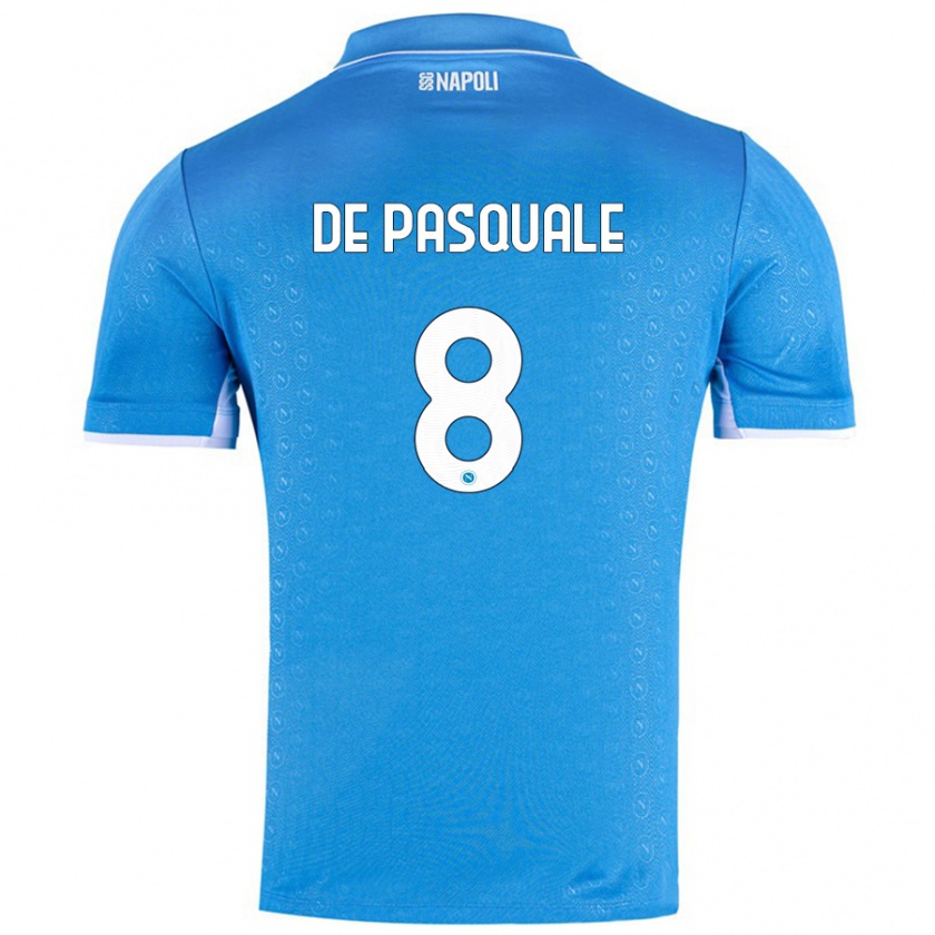 Kandiny Herren Dylan De Pasquale #8 Himmelblau Heimtrikot Trikot 2024/25 T-Shirt Österreich