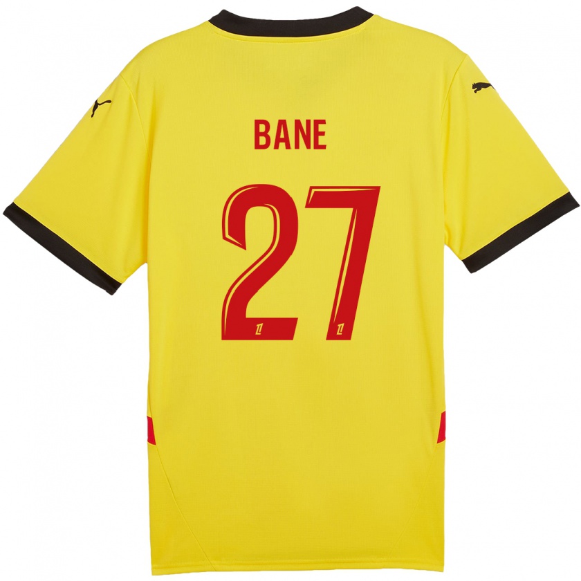 Kandiny Heren Sidi Bane #27 Geel Rood Thuisshirt Thuistenue 2024/25 T-Shirt België