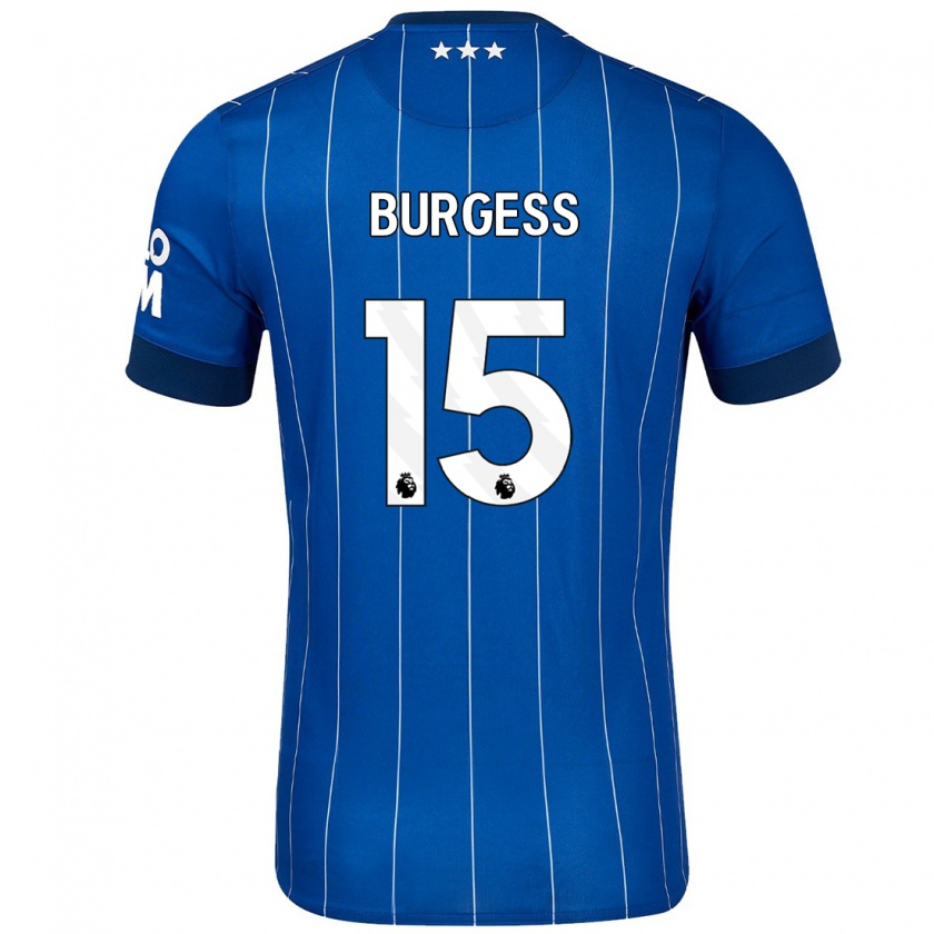 Kandiny Herren Cameron Burgess #15 Marineblau Heimtrikot Trikot 2024/25 T-Shirt Österreich