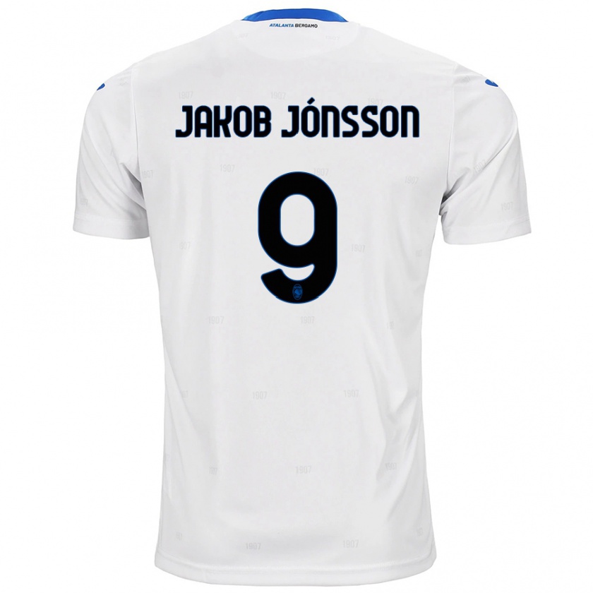 Kandiny Heren Birkir Jakob Jónsson #9 Wit Uitshirt Uittenue 2024/25 T-Shirt