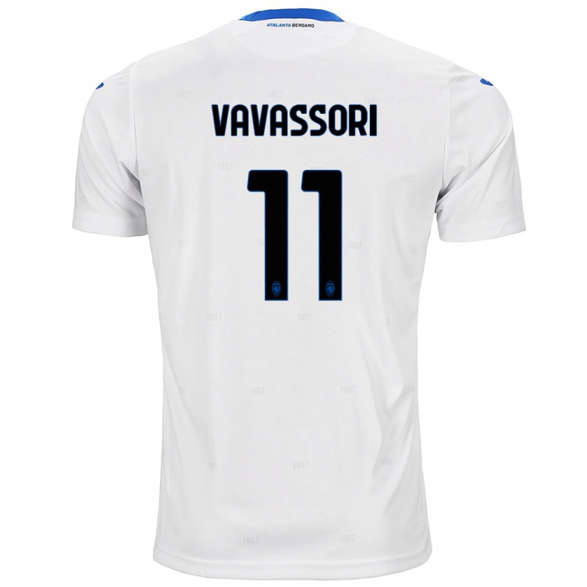 Kandiny Heren Dominic Vavassori #11 Wit Uitshirt Uittenue 2024/25 T-Shirt