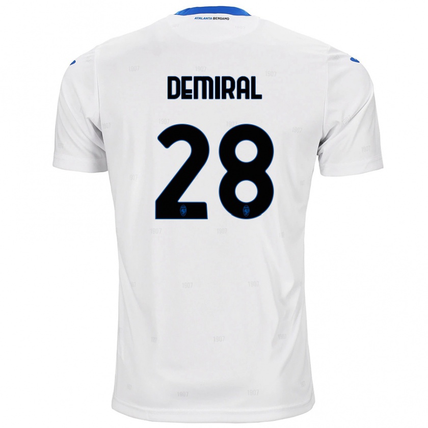 Kandiny Heren Merih Demiral #28 Wit Uitshirt Uittenue 2024/25 T-Shirt