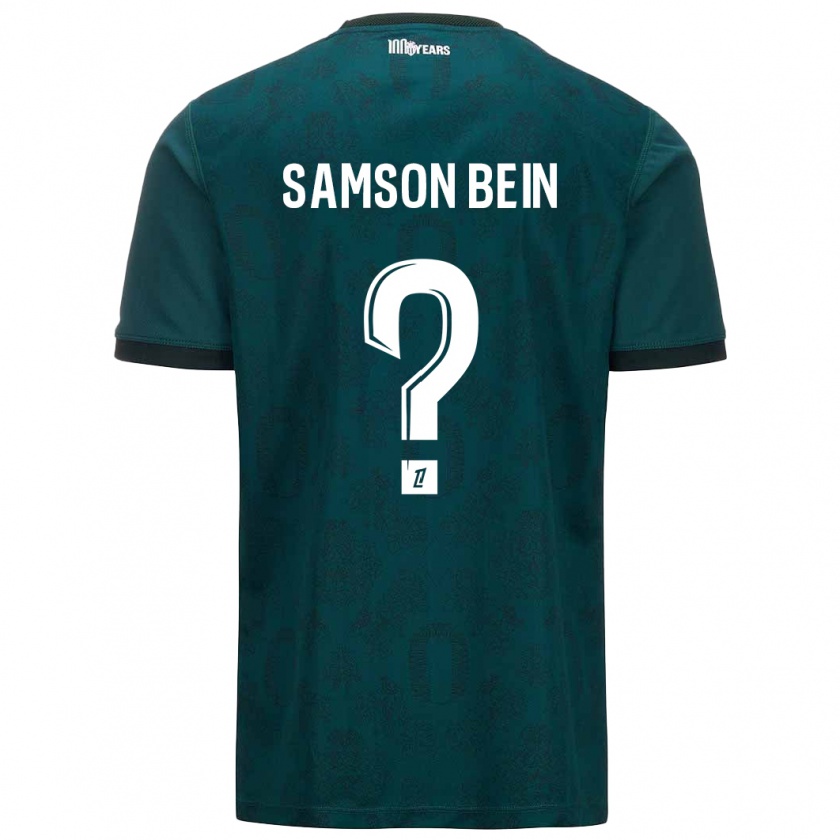 Kandiny Heren Sirak Samson Bein #0 Donkergroen Uitshirt Uittenue 2024/25 T-Shirt