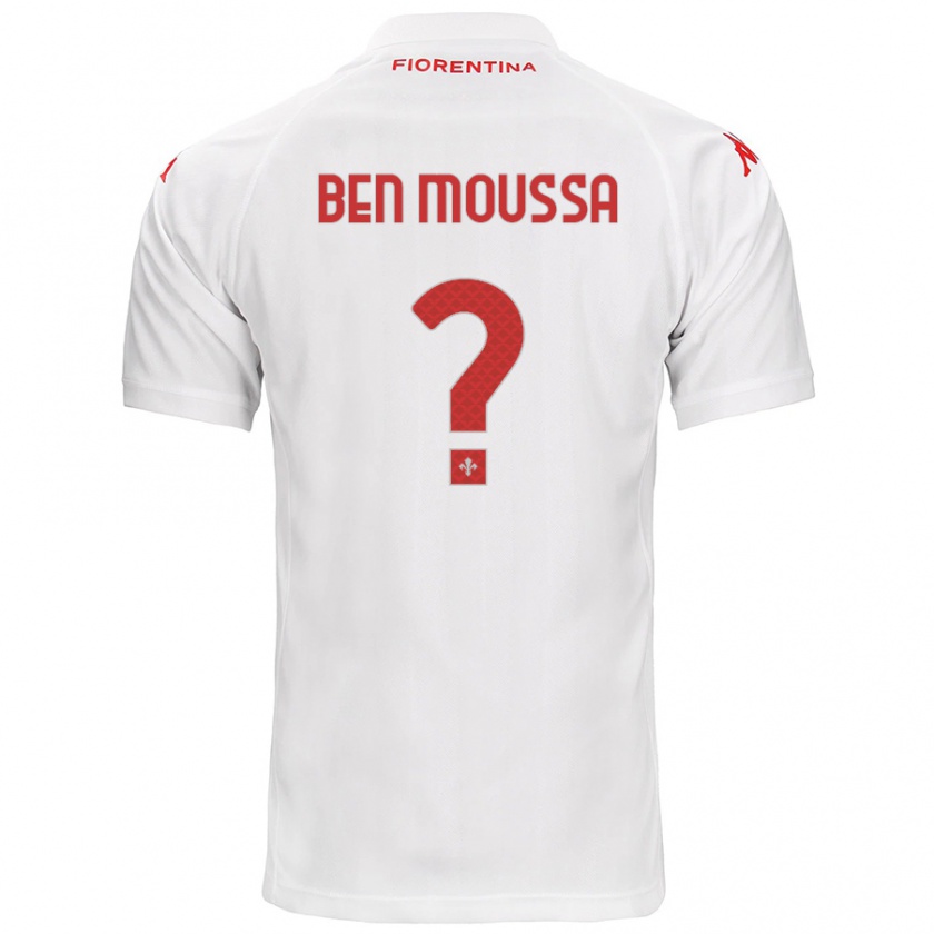 Kandiny Herren Mehdi Ben Moussa #0 Weiß Auswärtstrikot Trikot 2024/25 T-Shirt Österreich