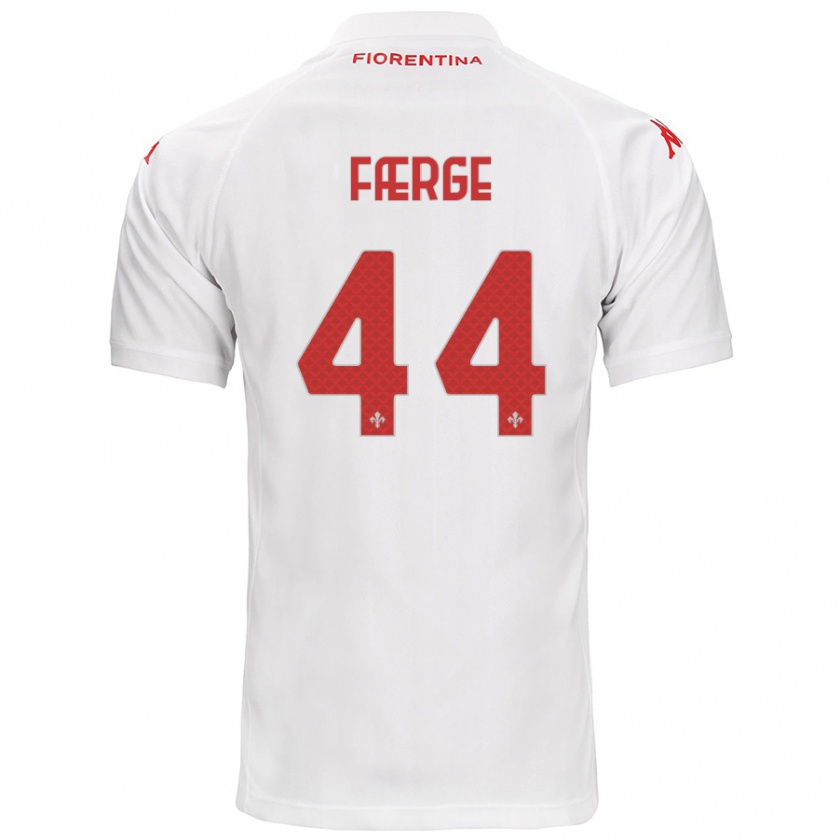 Kandiny Heren Emma Færge #44 Wit Uitshirt Uittenue 2024/25 T-Shirt