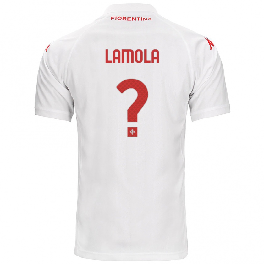 Kandiny Herren Lorenzo Lamola #0 Weiß Auswärtstrikot Trikot 2024/25 T-Shirt Österreich