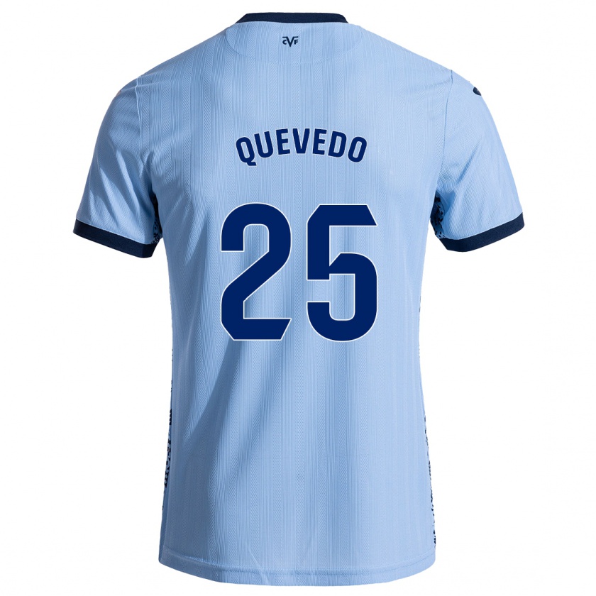 Kandiny Herren Alex Quevedo #25 Himmelblau Auswärtstrikot Trikot 2024/25 T-Shirt Österreich