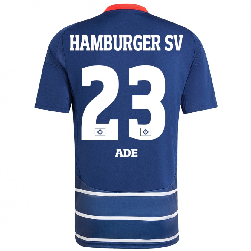 Kandiny Uomo Maglia Jeremy Ade #23 Blu Scuro Kit Gara Away 2024/25 Maglietta