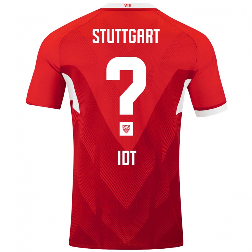 Kandiny Herren David Idt #0 Rot Weiß Auswärtstrikot Trikot 2024/25 T-Shirt Österreich