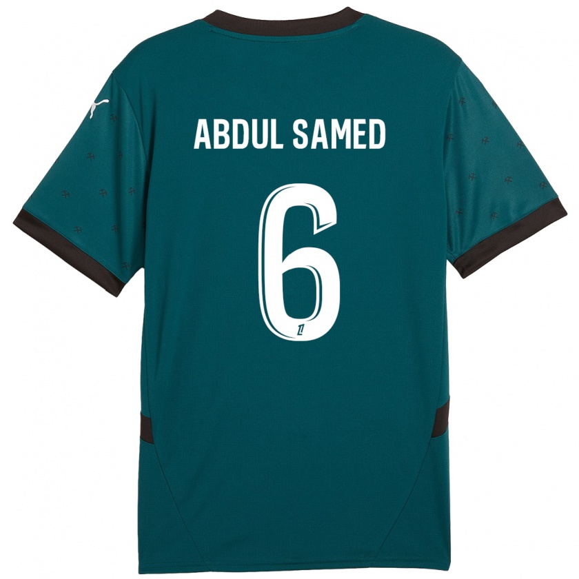 Kandiny Heren Salis Abdul Samed #6 Donkergroen Uitshirt Uittenue 2024/25 T-Shirt