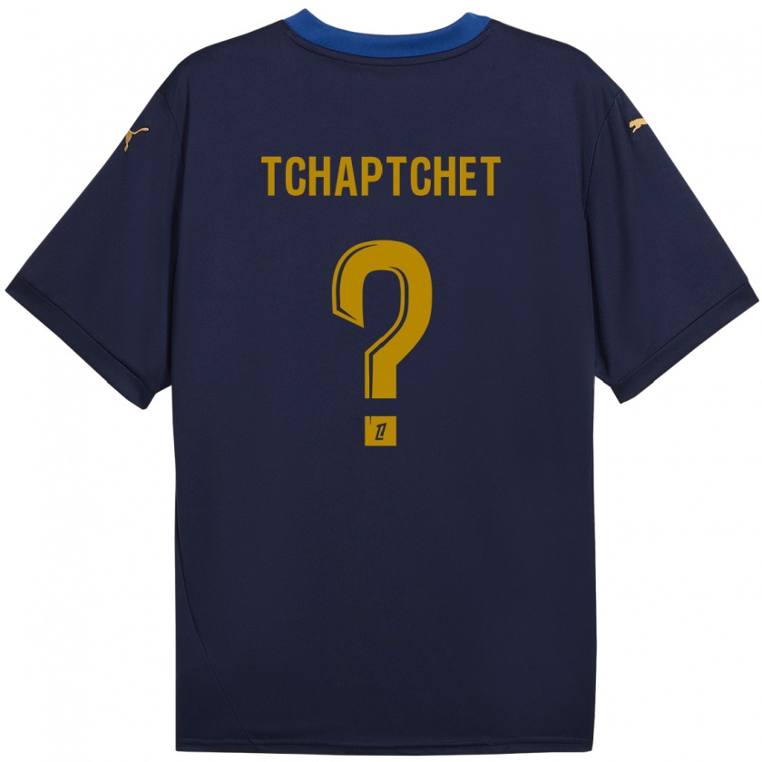 Kandiny Uomo Maglia Arthur Tchaptchet #0 Blu Navy Kit Gara Away 2024/25 Maglietta