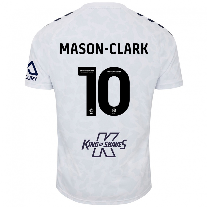 Kandiny Hombre Camiseta Ephron Mason-Clark #10 Blanco 2ª Equipación 2024/25 La Camisa México