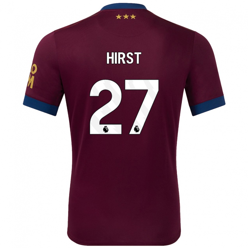 Kandiny Heren George Hirst #27 Bruin Uitshirt Uittenue 2024/25 T-Shirt