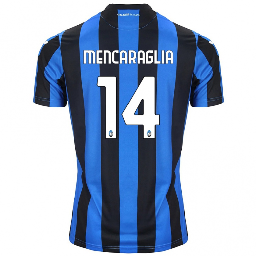 Kandiny Mulher Camisola Filippo Mencaraglia #14 Azul Preto Principal 2024/25 Camisa Brasil