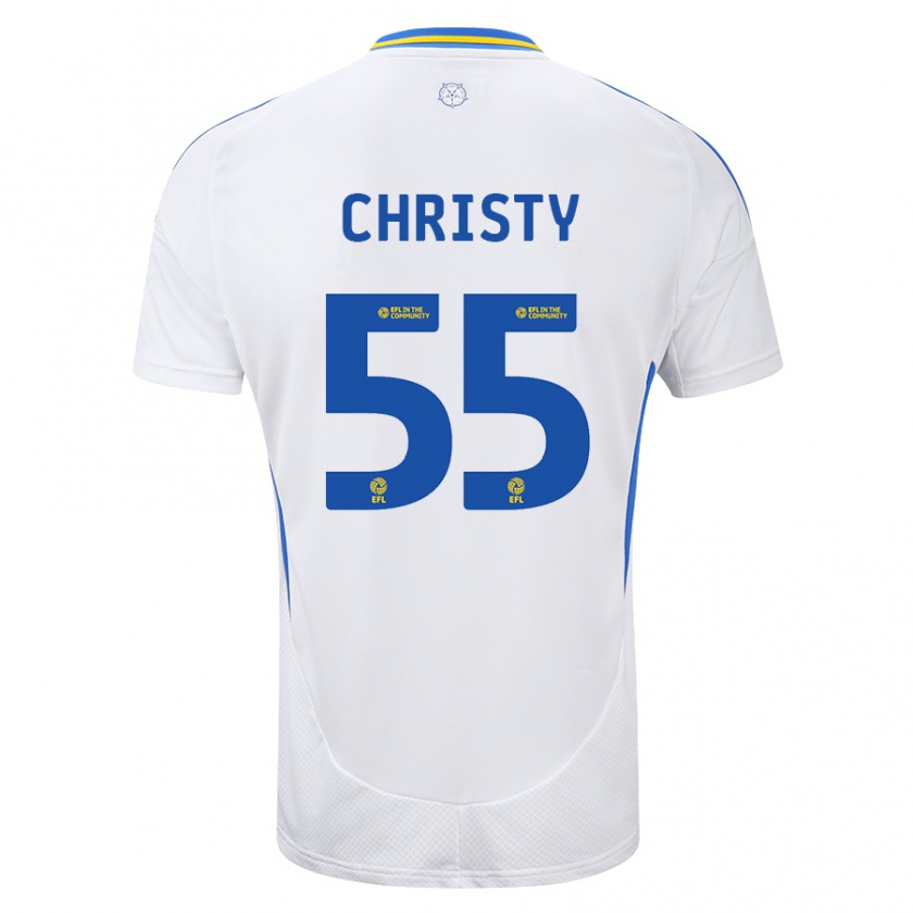 Kandiny Damen Harry Christy #55 Weiß Blau Heimtrikot Trikot 2024/25 T-Shirt Österreich