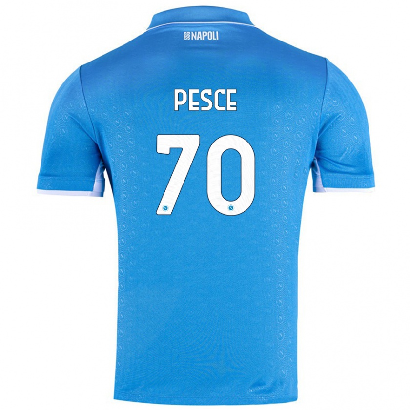 Kandiny Damen Antonio Pesce #70 Himmelblau Heimtrikot Trikot 2024/25 T-Shirt Österreich