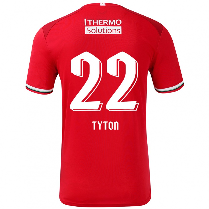 Kandiny Damen Przemyslaw Tyton #22 Rot Weiß Heimtrikot Trikot 2024/25 T-Shirt Österreich