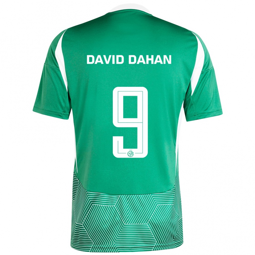 Kandiny Donna Maglia Omer David Dahan #9 Verde Bianco Kit Gara Home 2024/25 Maglietta